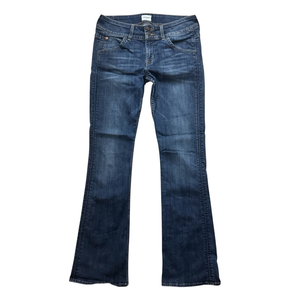 HUDSON Mid-Rise Bootcut Jeans | Dark Wash | Size 28